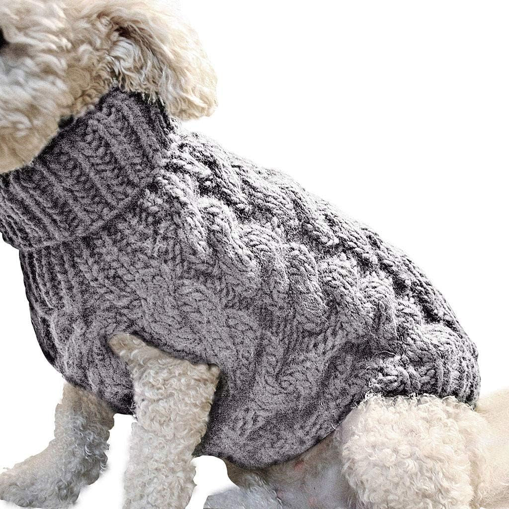 Wakeu Pet Clothes for Small Dog Girl Dog Boy Cat Vest Shirt Summer Apparel (XS, Gray)