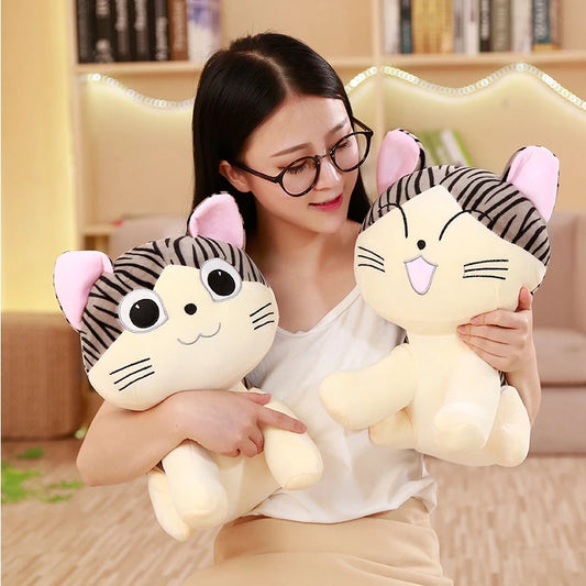 25/35/45CM Plush Toys Chi Cat Stuffed And Soft Animal Dolls Gift For Kids Kawaii Chi's Cat Toys Chi's Sweet Home Anime Lover Toy