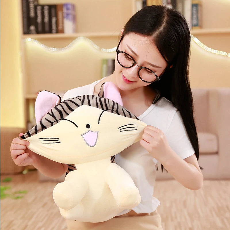 25/35/45CM Plush Toys Chi Cat Stuffed And Soft Animal Dolls Gift For Kids Kawaii Chi's Cat Toys Chi's Sweet Home Anime Lover Toy