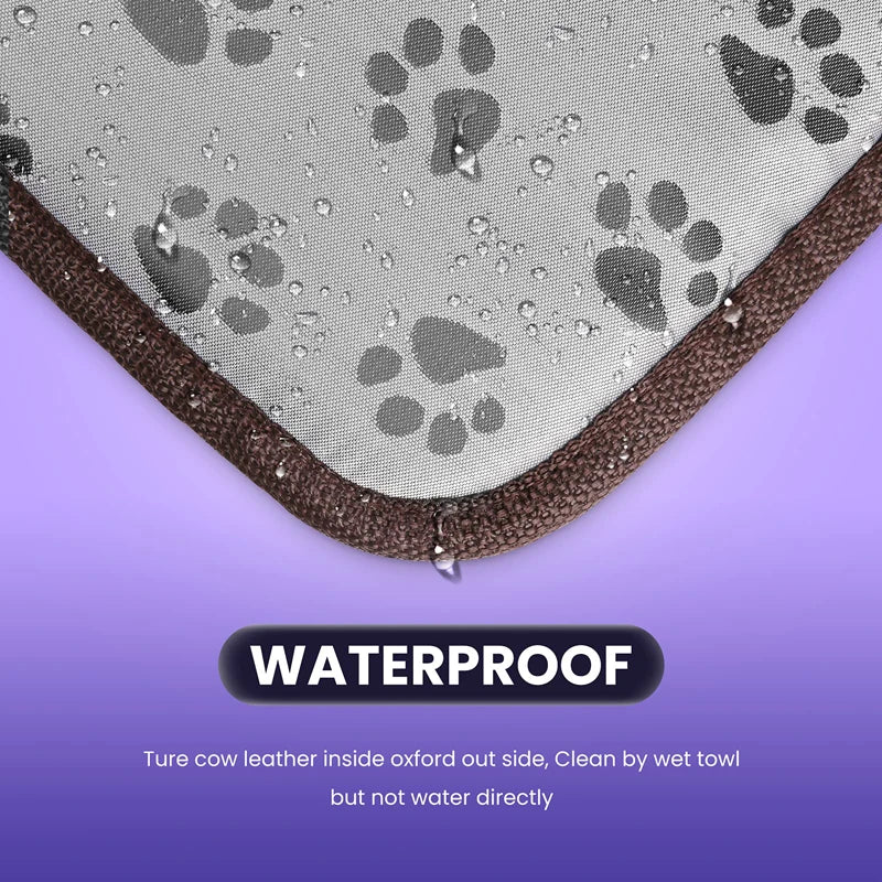 Benepaw Electric Dog Heating Pad Waterproof Warm Pet Heat Pad Cats Puppy Chew Resistant Heated Dog Mat Temperature Adjustable