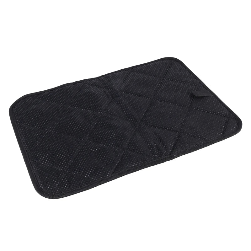 Dog Bed Mat Waterproof, Dog Crate Mat Chew Resistant Anti-Slip, Dog Mattress For Outdoor And Travel S