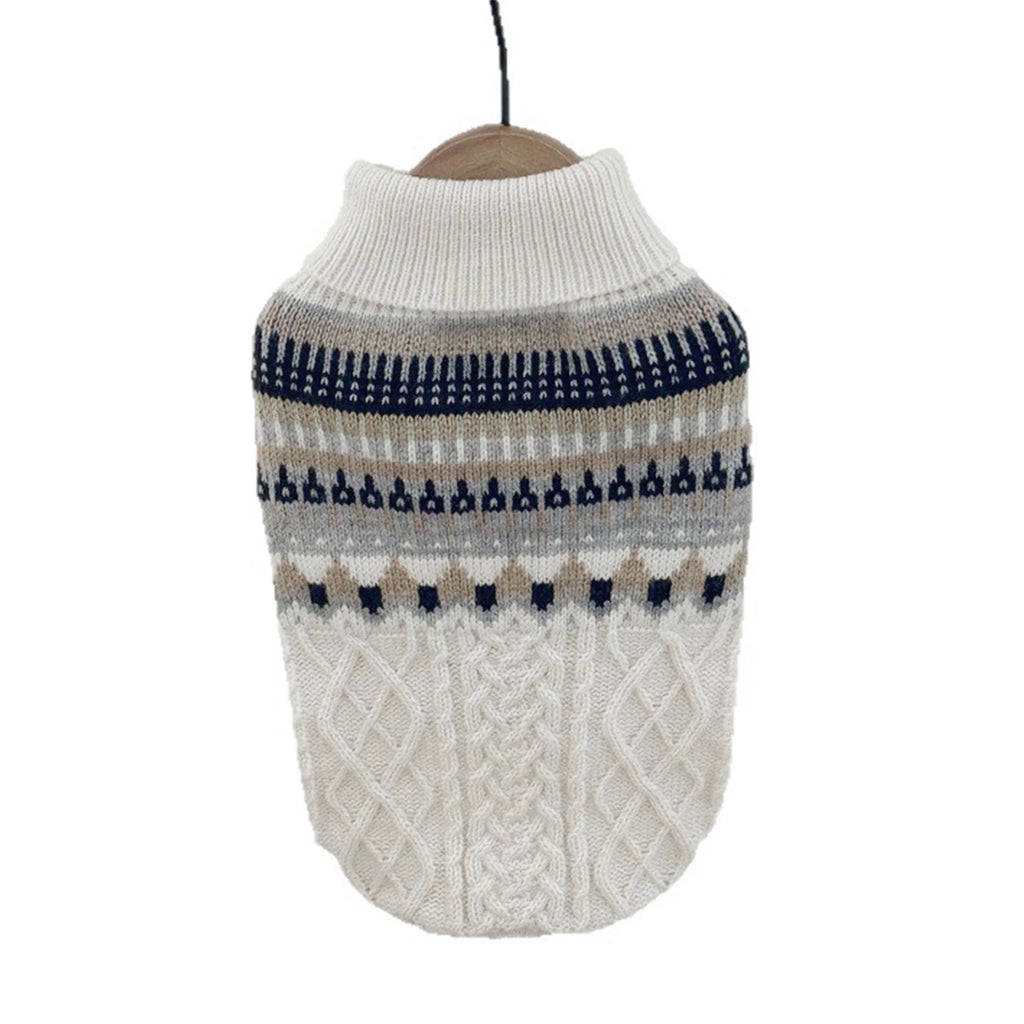 Adorable Knit Dog Sweater with Fun Patterns Stylish Comfortable Winter Apparel for Dogs of All Sizes Warm and Cozy