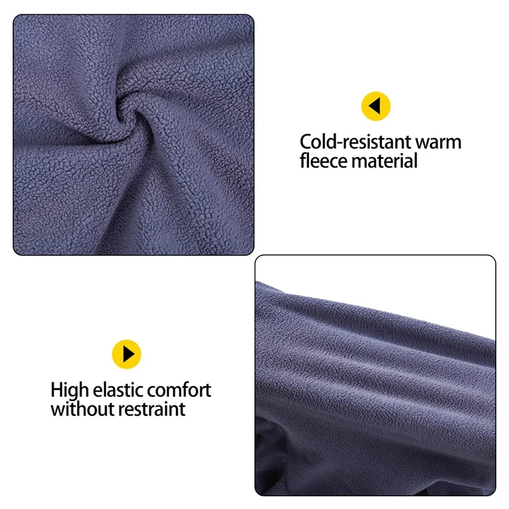 Warm Fleece Dog Coats 4-Legs Pajamas Pet Clothes for Small Medium Large Dogs Cold Weather Outfit Full Body Cover Dog Snowsuit