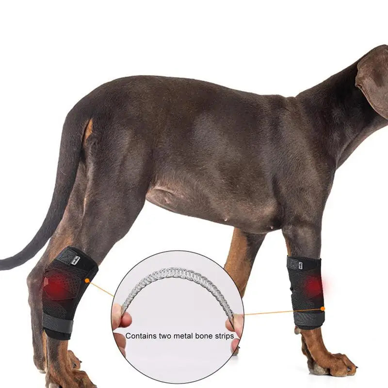 Dog Leg Brace Compression Wrap And Rear Leg Brace For Dog Joint Wrap Protective And Stable Support Dog Leg Strap For Injury