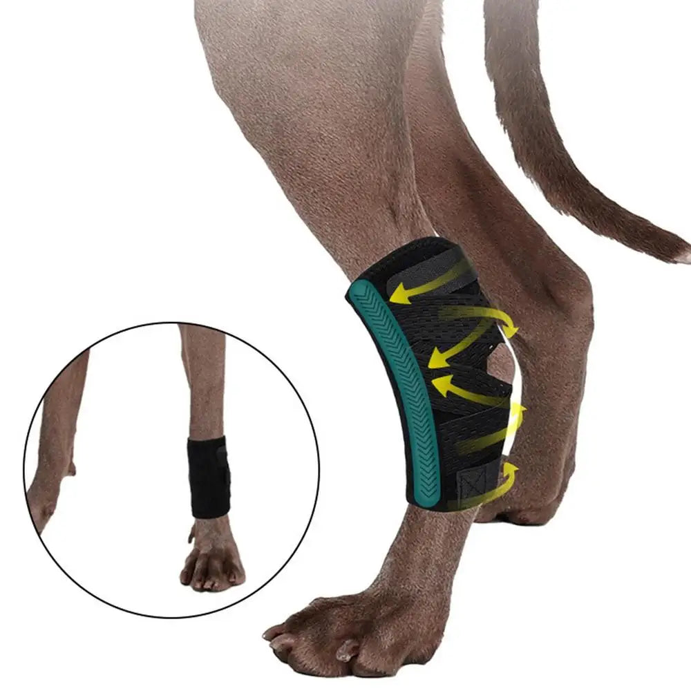 Dog Leg Brace Compression Wrap And Rear Leg Brace For Dog Joint Wrap Protective And Stable Support Dog Leg Strap For Injury
