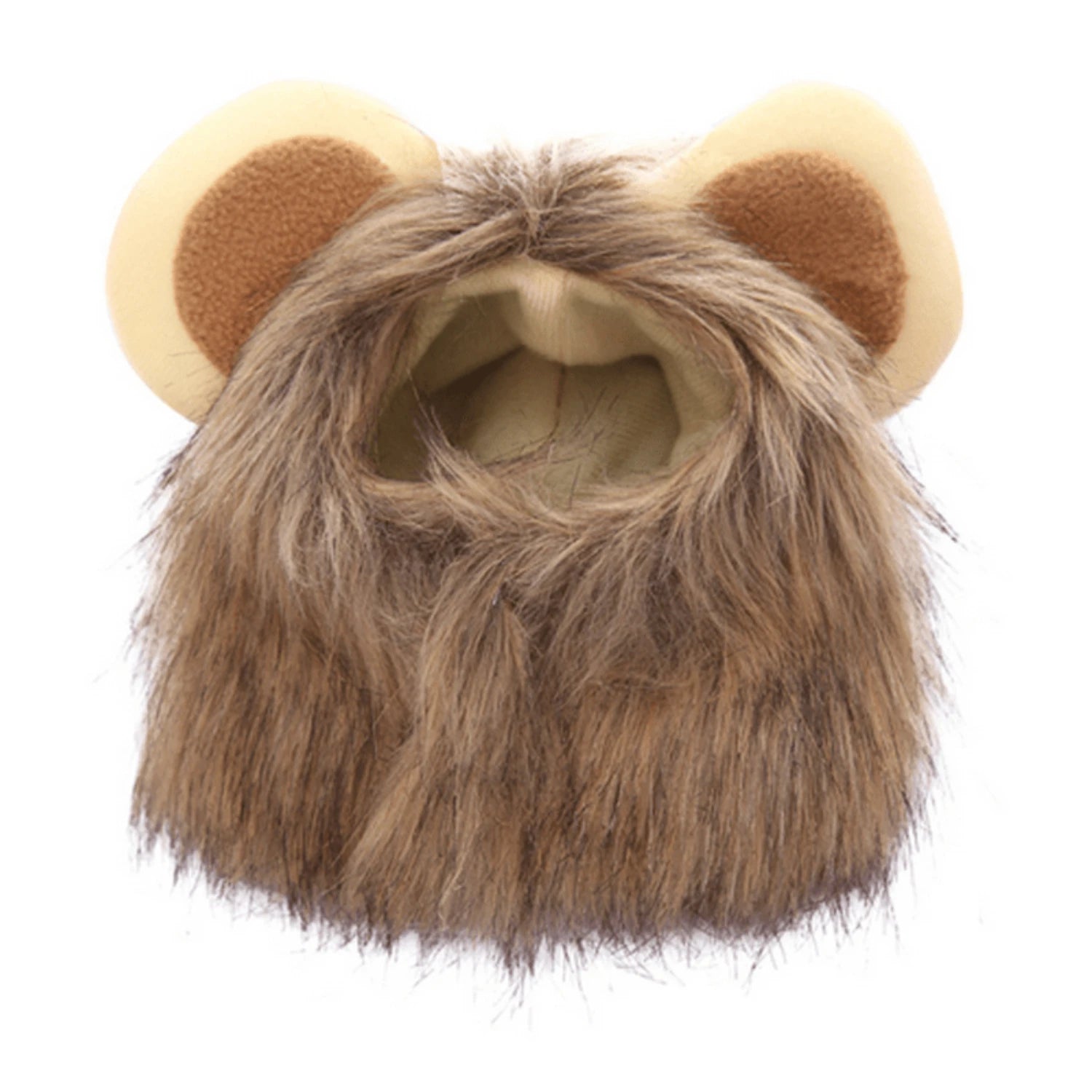 Pet Cute Lion Bristle Cat Wig  For Dog & Cat Decorative Accessories Lion Cosplay Costume Fancy Hair Headgear Pet Supplies