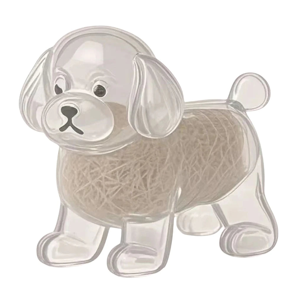 Dog Hair Collector Keychain Waterproof Memorial Storage Box Wear Resist Pets Hairs Keyring Portable Pet Memory Capsule