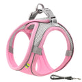 Dog Harness Clothes Vest Chest Cat Collars Rope Small Dogs Reflective Breathable Adjustable Outdoor Walking Dog Accessories