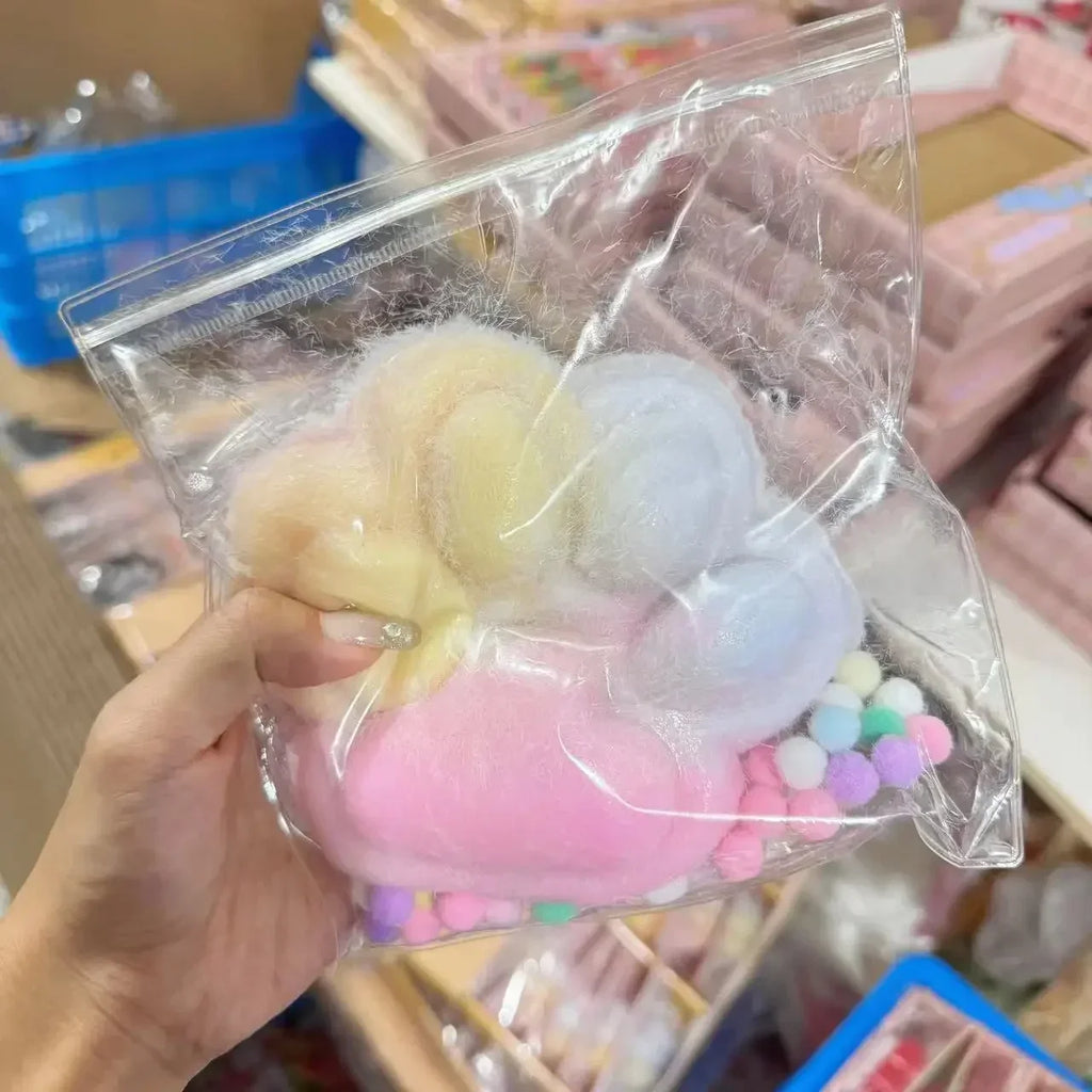 14cm Gradient Color Cat Paw Pinch Decompression Toy Squishy Fidget Extra Large Cat Paw Stress Relief Toy Slow Rebound Cat Claw