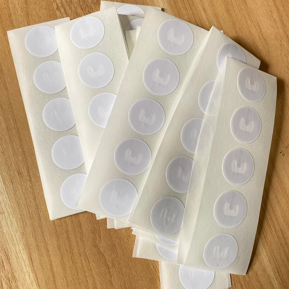 20pcs NFC Tags NFC213 Stickers for iPhone 13.56 MHZ  144 Bytes 25mm Chip Universal Label RFID Tags and All NFC Phones