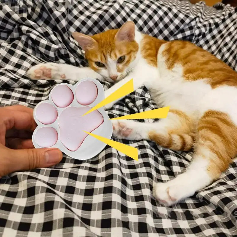 Push Fidget Toy Cat Paws Button Games Machine 3D Printed Stress Relief Toy Interactive Fidget Sensory Toy For Kids Adults