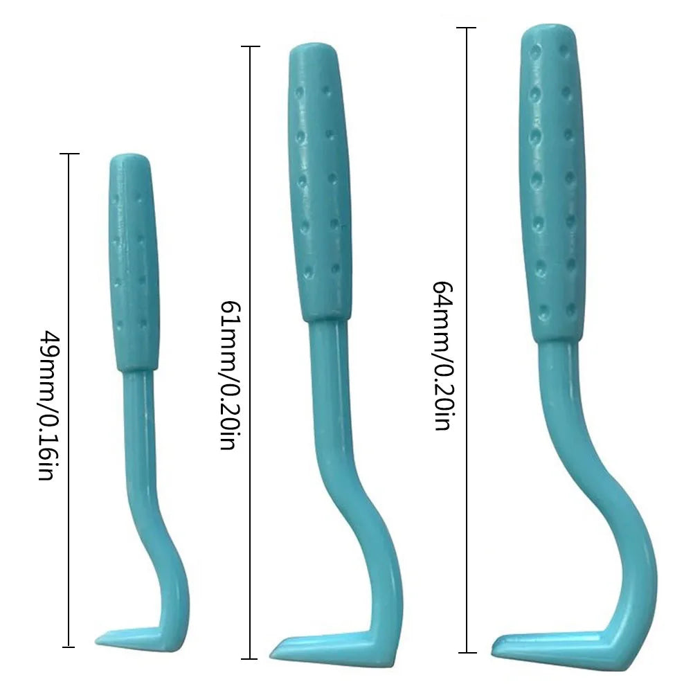 3PCS Pet Fleas Remover Tool Plastic Scratching Hook Remover Pet Cat Dog Grooming Supplies Ticks Removal Tools Tweezers Comb