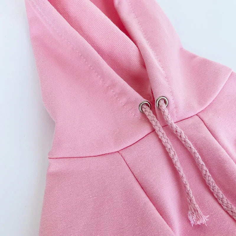 Wholesale  Pet Dog Clothes Luxury Cotton Small Medium Large Big  Plain Winter Warm Pet Dog Clothes Hoodie for Dogs