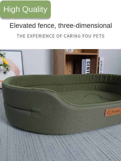 Dog Beds Cat Chew Resistant Mat Waterproof Leakproof Durable Scratching Small Pets Protective Coating Easy to Clean kennel large