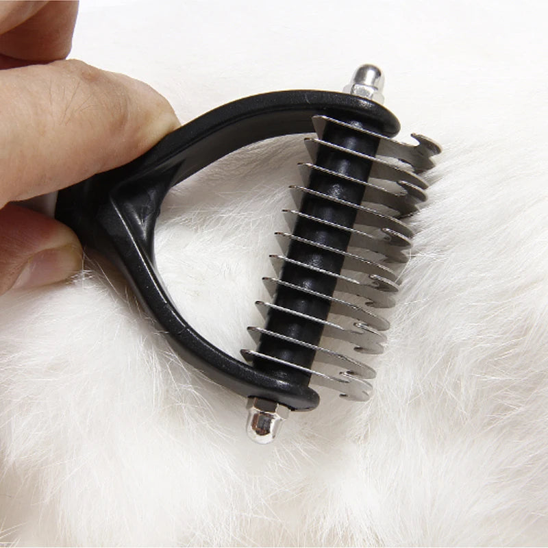 Professional Dog Brush Pet Hair Remover Dog Grooming Comb Removes Hairs Cats Dogs Animal Hair Brush Dog Accessories Pet Items