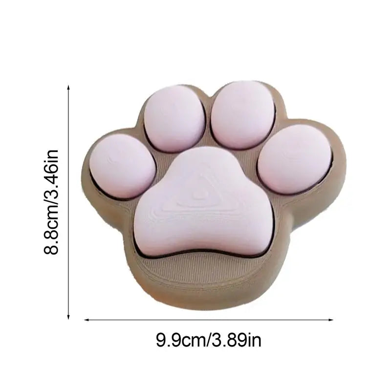 Push Fidget Toy Cat Paws Button Games Machine 3D Printed Stress Relief Toy Interactive Fidget Sensory Toy For Kids Adults